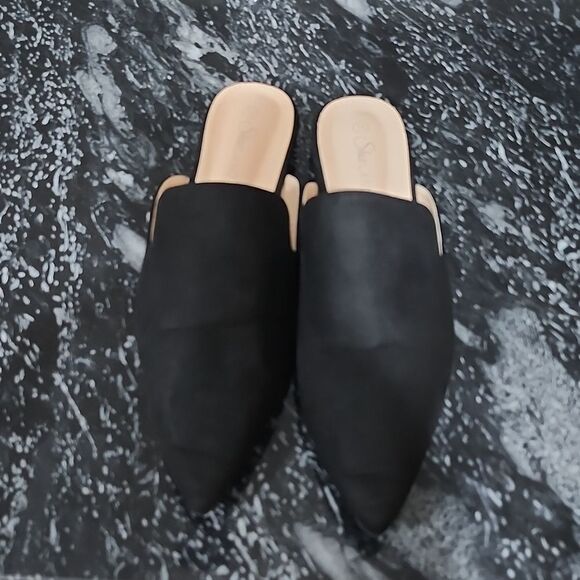 BRAND NEW SHOE LAND CALLY  MULES CLOSED POINTED TOE BACKLESS SLIP-ON SLIDES - Picture 2 of 15